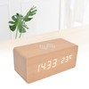 Digital Alarm Clock Wireless Charging Automatic Temperature Detection Safe Stable