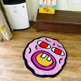 Cherry Bomb Rug - Size: 80X80 cm