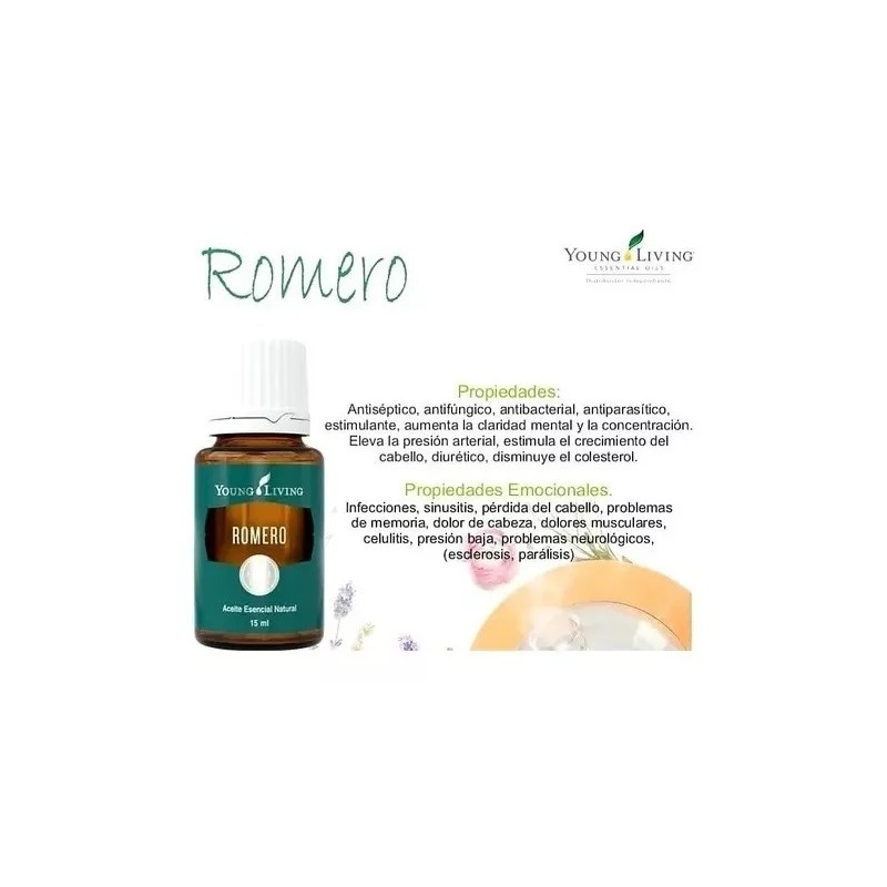 Young Living Aceite Esencial De Romero Young Living De 15