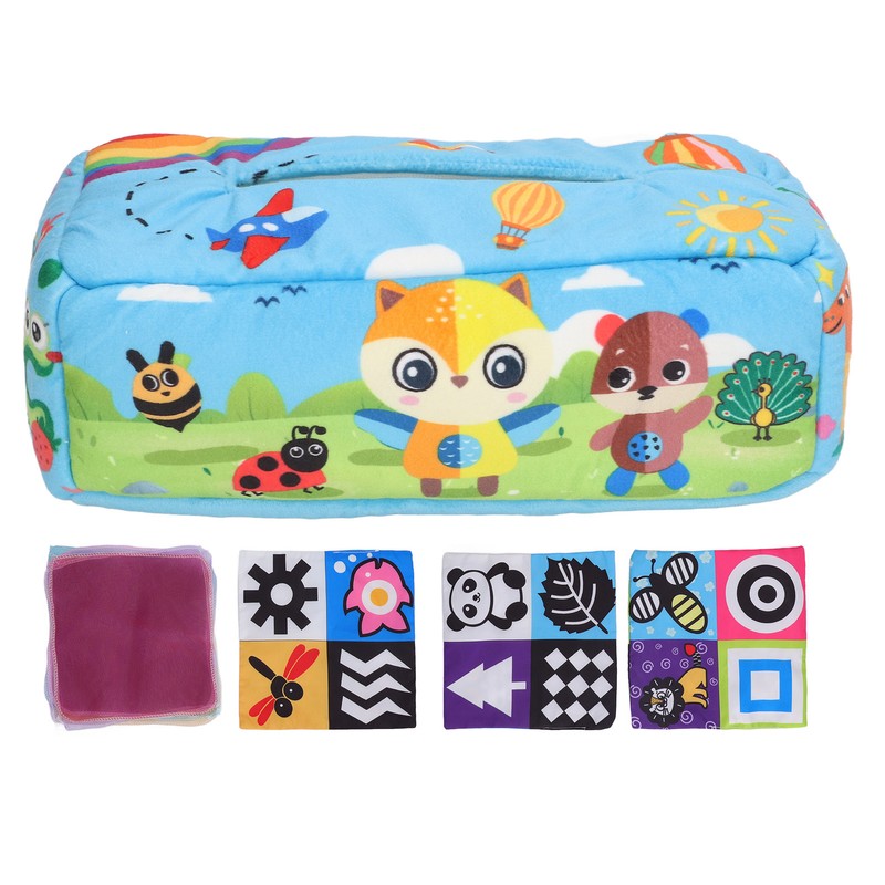 Tissue Paper Toy Wrinkle Learning Simulating Finger Exercises Soft Scarf