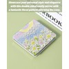 UYRVAPE Vergrößerungs-Kompaktspiegel faltbar bunter Malerei-Kosmetikspiegel tragbarer Kleiner Kunststoff-Taschen-Make-up-Spiegel doppelseitig 2-fache