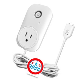 Smart Overflow Detection Sensor - Water Overflow Alarm with Real-Time Alerts for Home, Office & Basement Protection