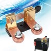 Qiilu Negative Knife Switch Car Battery Cut Off Switch, Car