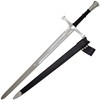 Medieval Warrior The Crecy Full-Tang Tempered Handfroged Handmade Real Sword