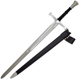 Medieval Warrior The Crecy Full-Tang Tempered Handfroged Handmade Real Sword (906-NEW)