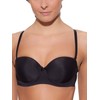 Selene Mariel Balconette Bra, black