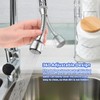 Set of 4 Tap Attachment Extension with 2 Waterproof Tape,