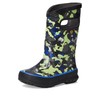 Bogs Kids Rainboot Camo Texture, Black Multi, 10 M Little