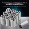 Thread Repair Kit, Wire Thread Repair, 10 Pieces Wire Insert