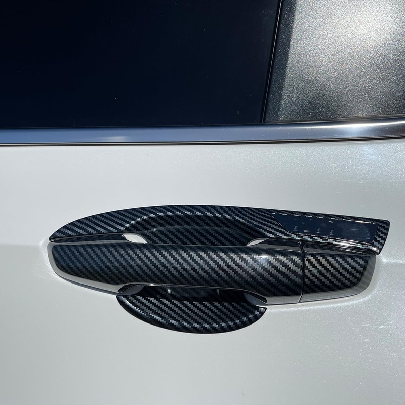 Hyorabyn Side Door Handle Cover Decoration Trim Compatible with Honda