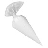 DayMark 12" PipingPal Disposable Pastry Bag with Dispenser (100 Bags)