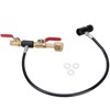 CO2 Cylinder Refill Adapter with 24in Hose for Soda Filling
