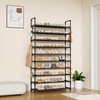LANTEFUL Tall Shoe Rack 10 Tier Shoe Organizer Large Shoe