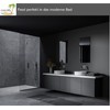 cocofy Shower Squeegee Stainless Steel 25 cm Wide, Shower Screen