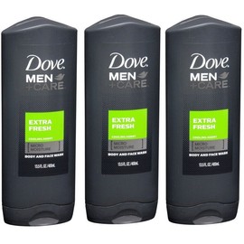 Dove Men + Care Extra Fresh Body Wash 13.5oz(3 Pack)