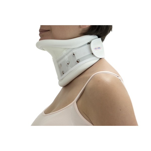 Ita-med Cc-265 Rigid Plastic Cervical Collar with Chin Support, Medium