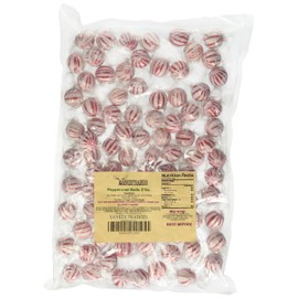 Yankee Traders Brand Peppermint Striped Balls - 2 Lbs