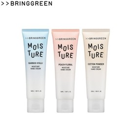 BRINGGREEN Moisture Hand Cream 50ml, Shade:Bamboo Hyalu