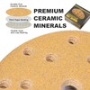 150mm Sanding Discs, 6 Inch 15 Hole Sanding Discs,Hook and