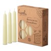 Hyoola 6" Beeswax Taper Candles 12 Pack - Handmade, All