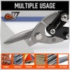 HORUSDY 3 Pack Aviation Tin Snips Set, 10 Inch Metal