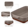 MALACASA 4.8 Qt Lasagne Dishes for Oven, 9 x 13