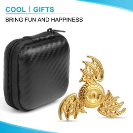 Dragon Wing Fidget Spinner Hand Toy Kid Adults Rainbow Metal Fidget Toy Heavy Duty Fidget Ball Anti-Anxiety Stress Relief Spinner Birthday Gift