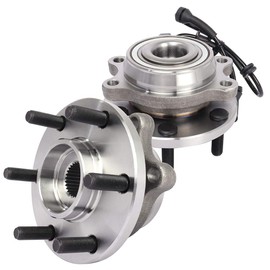 515065 4 Wheel/All Wheel Drive Front Wheel Bearing and Hub Assembly Fits 05-2017 for Nissan Frontier, 05-2012 for Nissan Pathfinder, 05-2015 for Nissan Xterra, 09-2012 for Suzuki Equator 6 Lugs w/ABS