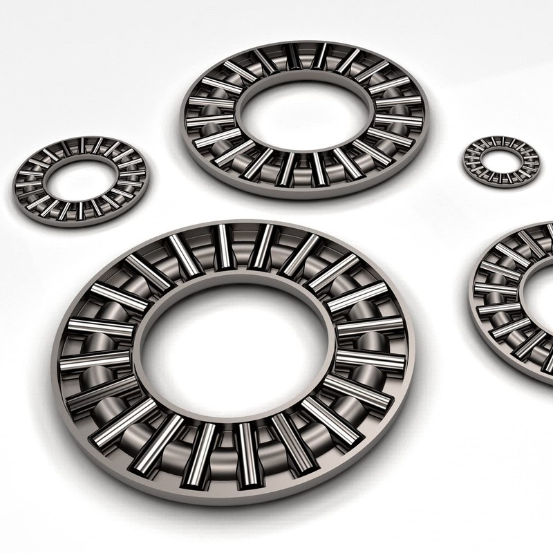 sourcing map TC1625 Thrust Needle Roller Bearings with Washers 1"