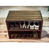 Darla's Studio 66 Rustic Wooden Shoe Rack Bench – 2-Tier