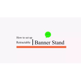 AD. Printing Materials Store 33 ½"x 65-90" Premium Retractable Roll Up Banner Stand with Wide Base (Stand Onl