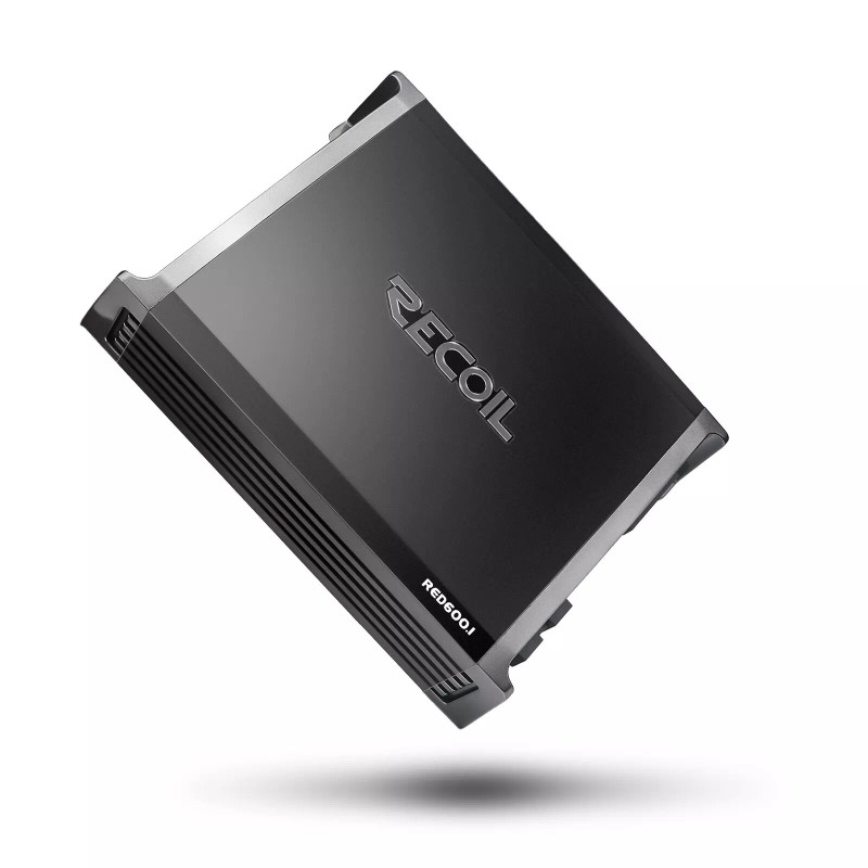Recoil RED600.1 1320Watts Class-D Car Audio Mono-block Subwoofer Amplifier