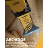 TOLESA 50PCS Arc Edge Oscillating Saw Blade Wood, CR-V Oscillating