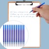 Premium Erasable Pen Refill Bundle, Pack of 12 Black Gel