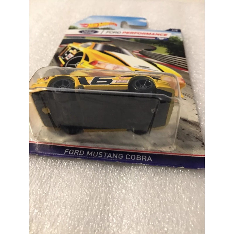 Hot Wheels 2016 ford performance series ford mustang cobra yellow