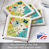 Thirstystone South Carolina 4 Pack Tumbled Tile Stone Coasters with