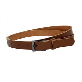 Leather belt 100% genuine leather, made in Germany, 2 cm wide and approx. 0.25 cm thick, belt, waist belt, jeans belt, Vascavi. -