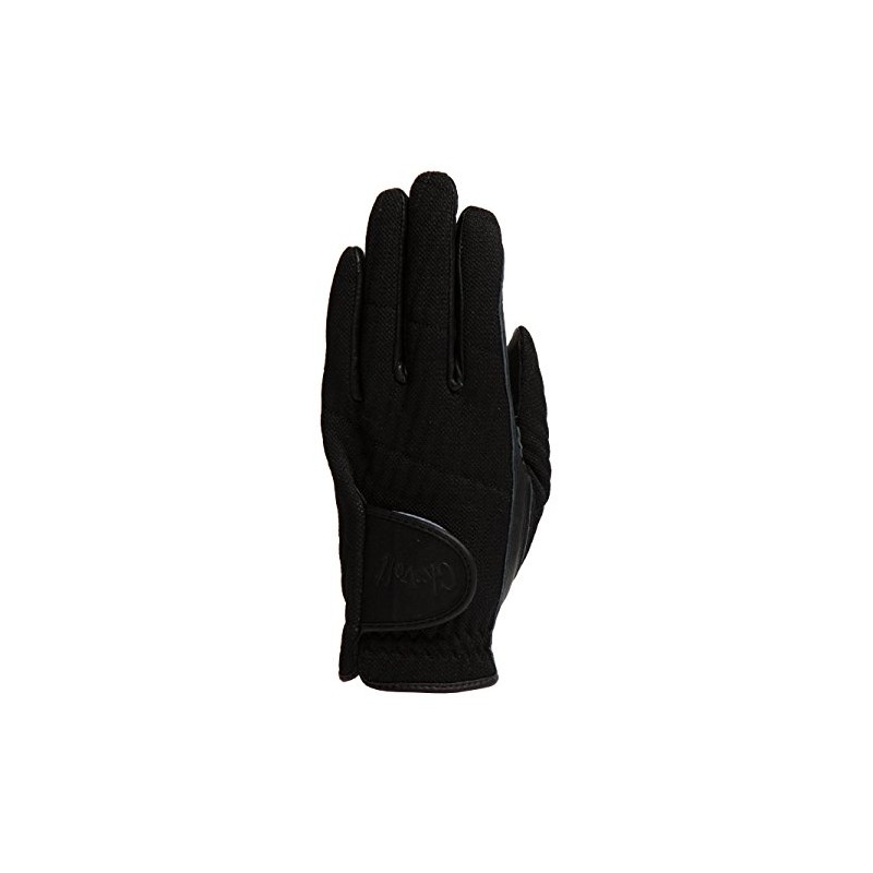 GloveIt BLACK MESH LH MED GOLF GLOVE, BLACK MESH, Left