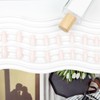 YOSOMMK Cream White Press on Nails Medium Almond Fake Nails