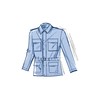 McCall's Men's Collared Jacket Sewing Pattern Kit, Design Code M8371,