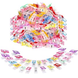 50pcs Sewing Clips for Fabric Quilting Clips Fabric Clips Wonder Clips Plastic Quilting Crafting Clips for Sewing,Dressmaking Crafting,Hanging Sewing/Quilting Accessories