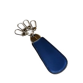 Saint Mode Cordovan Keychain with Shoehorn, blue