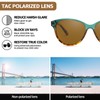 TJUTR Polarised Sunglasses for Women Retro Ladies Sunglasses with UV