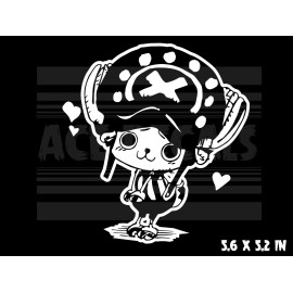 One Piece - Chopper - Anime - Laptop Car Vinyl decal sticker