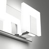 Aipsun 6 Lights Modern LED Bathroom Vanity Light Acrylic Stainless
