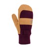 Carhartt Women's Wind Fighter Fleece Work Mitt, Eggplant Barley, Medium