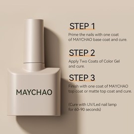 MAYCHAO- Esmalte de uñas en gel de 15 ml, 1 pieza, esmalte de uñas en gel verde oliva, esmalte de uñas UV LED, manicura de inicio para decoración de  