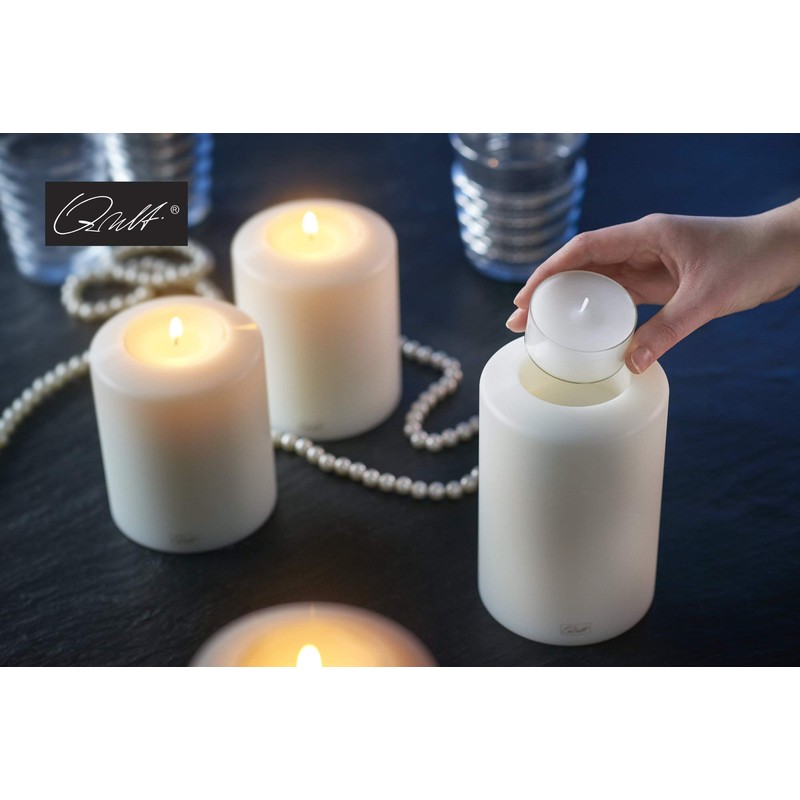 Qult Farluce Classic • Teelichthalter in Kerzenform • Kerze •