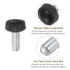 uxcell 20pcs M6 x 16mm Metric Male Thread Knurled Knobs,