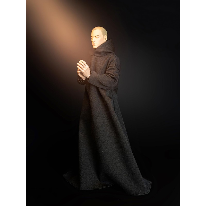 Fremego 1/6 Scale War Robe Robed Wizard Cloak Long Sleeved